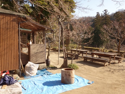 北鎌倉・円覚寺・龍隠庵で出張修理